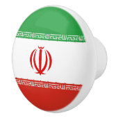 Iran-Flagge Keramikknauf (Rechts)
