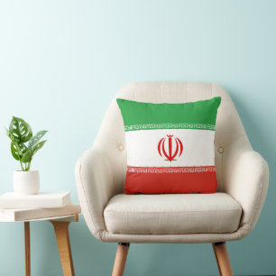 Iran-Flagge Kissen