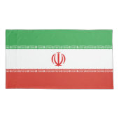 Iran-Flagge Kissenbezug (Rückseite)