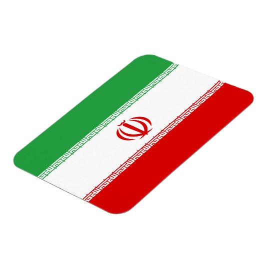 Iran-Flagge Magnet (Linke Seite)