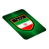 Iran-Flagge Magnet (Rechte Seite)