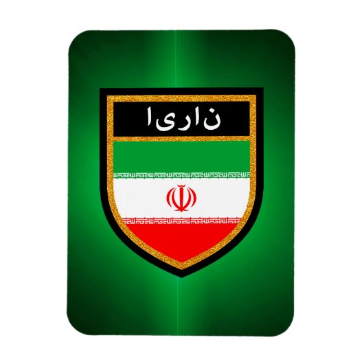 Iran-Flagge Magnet (Vertikal)