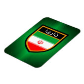 Iran-Flagge Magnet (Linke Seite)