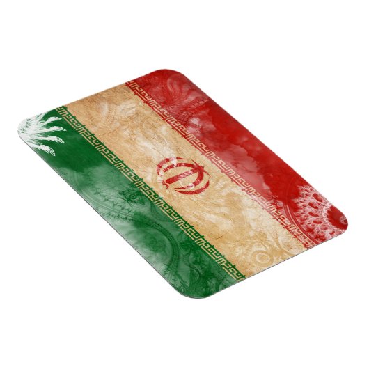 Iran-Flagge Magnet (Rechte Seite)