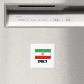 Iran-Flagge Magnet (In Situ (Geschirrspüler))