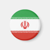 Iran-Flagge Magnet (Vorne)