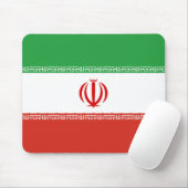 Iran-Flagge Mousepad (Mit Mouse)