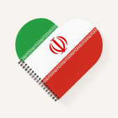 Iran-Flagge Notizblock (Vorderseite)