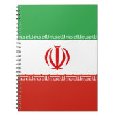 Iran-Flagge Notizblock (Vorderseite)