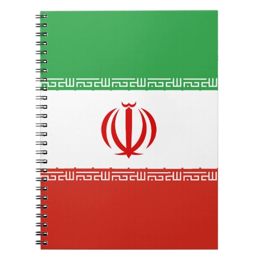 Iran-Flagge Notizblock (Vorderseite)
