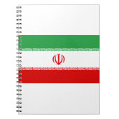 Iran-Flagge Notizblock (Vorderseite)