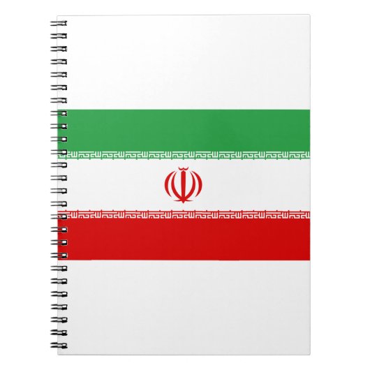 Iran-Flagge Notizblock (Vorderseite)