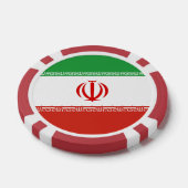 Iran-Flagge Pokerchips (Einzeln)