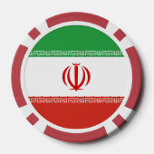 Iran-Flagge Pokerchips (Rückseite)