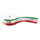 Iran-Flagge Satinband (Spule)
