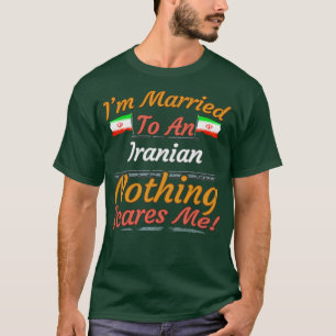 Iran Flagge Schmetterling Geschenk für iranischen  T-Shirt