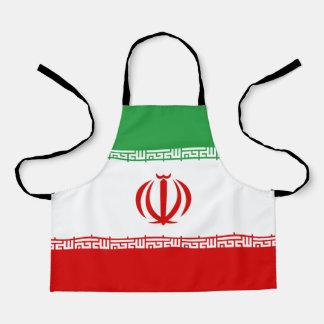 Iran-Flagge Schürze