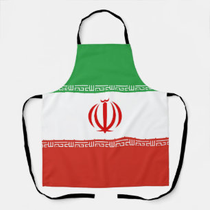 Iran-Flagge Schürze