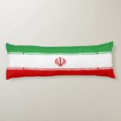 Iran-Flagge Seitenschläferkissen (Rückseite)