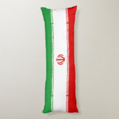 Iran-Flagge Seitenschläferkissen (Rückseite (Vertikal))