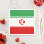 Iran-Flagge Serviette (Beispiel)