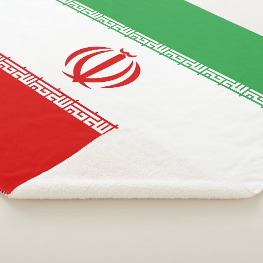 Iran-Flagge Sherpadecke (3/4)