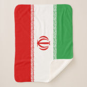 Iran-Flagge Sherpadecke (Vorderseite)