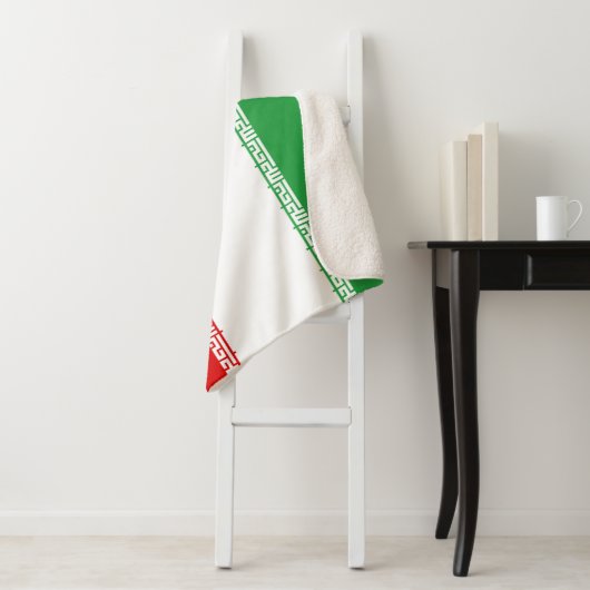 Iran-Flagge Sherpadecke (Beispiel)