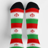 Iran-Flagge Socken (Oben)