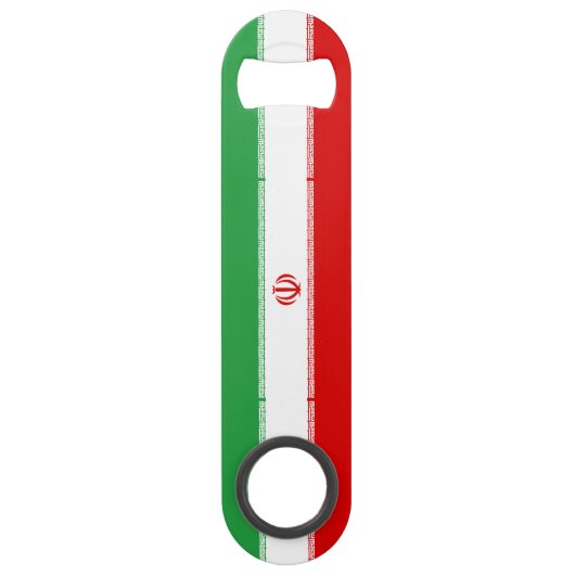 Iran-Flagge Speed Flaschenöffner (Rückseite)