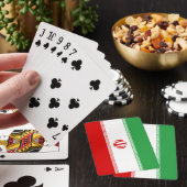 Iran-Flagge Spielkarten (In Situ)