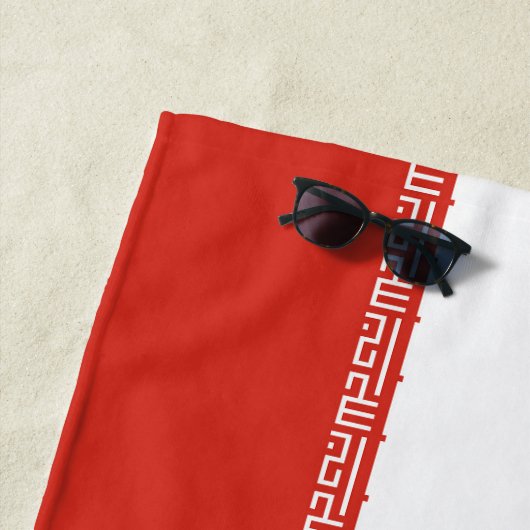 Iran-Flagge Strandtuch (Beispiel)