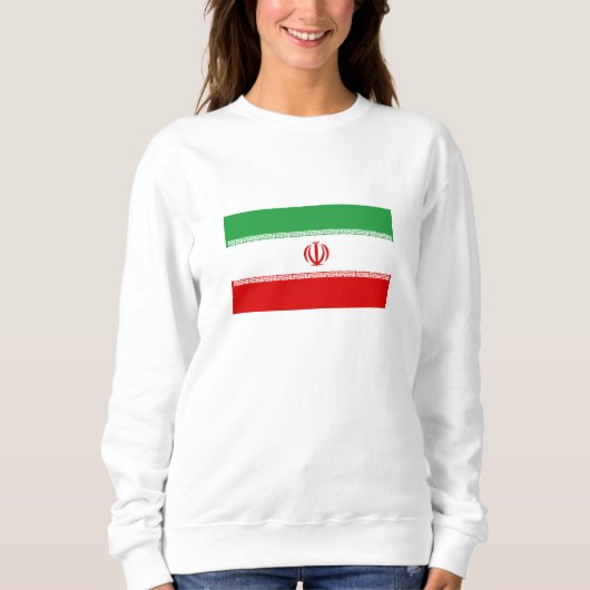 Iran-Flagge Sweatshirt (Vorderseite)