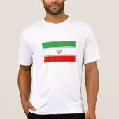 Iran-Flagge T-Shirt (Vorderseite)
