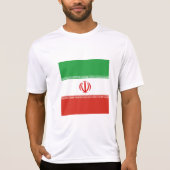 Iran-Flagge T-Shirt (Vorderseite)