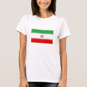 Iran-Flagge T-Shirt (Vorderseite)