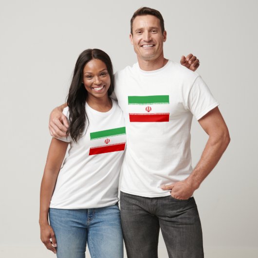 Iran-Flagge T-Shirt (Unisex)