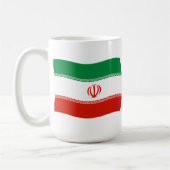 Iran Flagge Tasse (Links)