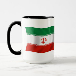 Iran Flagge Tasse