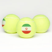 Iran-Flagge Tennisbälle (Multi)