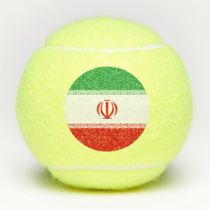 Iran-Flagge Tennisbälle