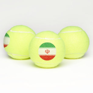 Iran-Flagge Tennisbälle
