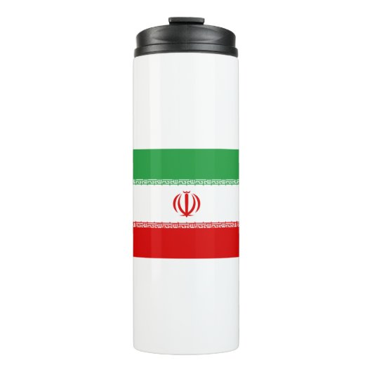 Iran-Flagge Thermosbecher (Vorderseite)