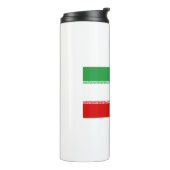Iran-Flagge Thermosbecher (Nach links gedreht)