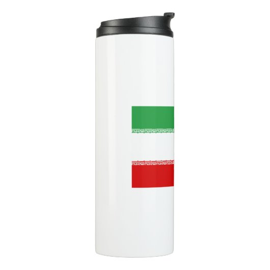 Iran-Flagge Thermosbecher (Nach links gedreht)
