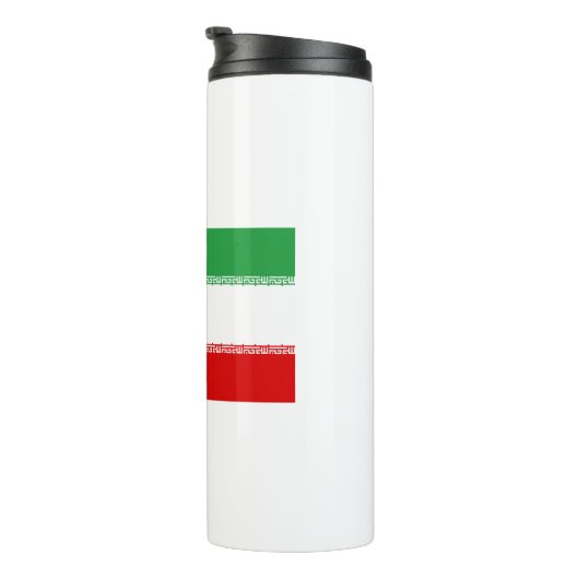 Iran-Flagge Thermosbecher (Nach rechts gedreht)