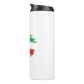 Iran-Flagge Thermosbecher (Nach rechts gedreht)