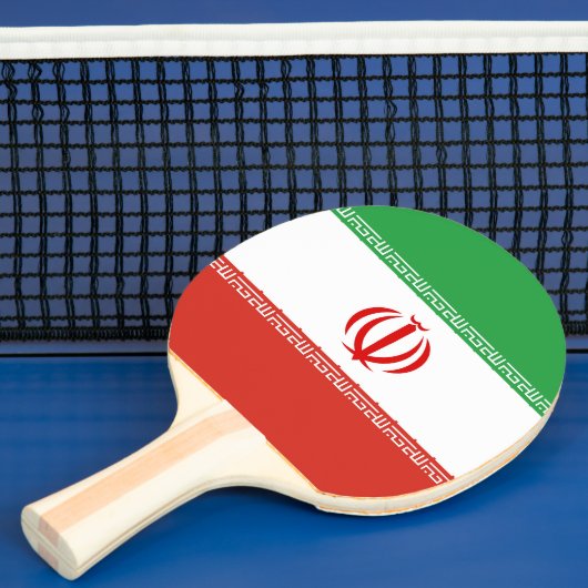 Iran-Flagge Tischtennis Schläger (InSitu)