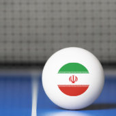 Iran-Flagge Tischtennisball (Netto)