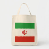Iran-Flagge Tragetasche (Vorne)